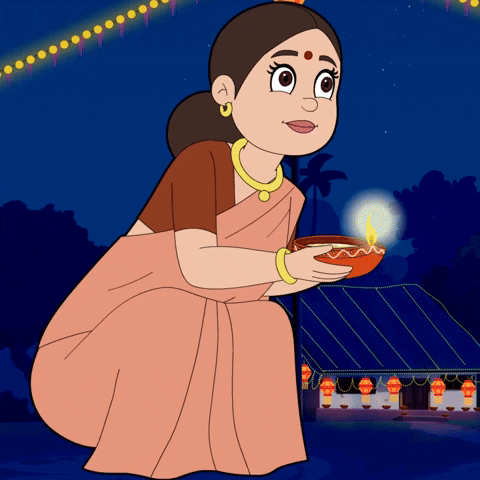 Festival Diwali GIF by Chhota Bheem