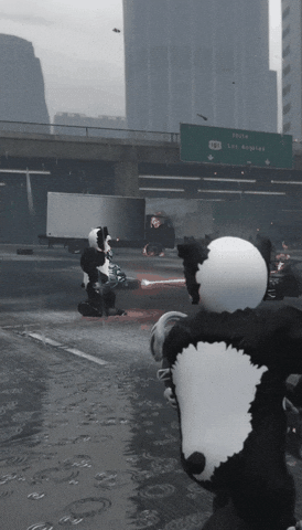 Panda Laser GIF by Endangered Labs
