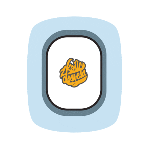 Z Košíc do sveta Sticker