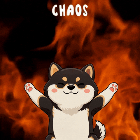 Fire Chaos GIF by Manyu