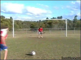 goal kicking GIF
