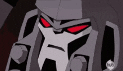 Transformers Animated Megatron GIF