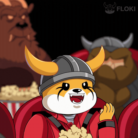 Michael Jackson Popcorn GIF by FLOKI