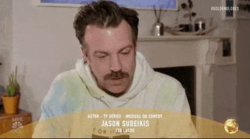 Cant Believe It Jason Sudeikis GIF by Golden Globes