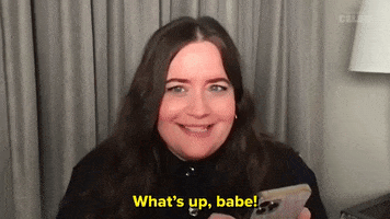 Aidy Bryant Good Morning Babe GIF by BuzzFeed