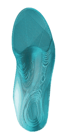 3D Printed Insole Sticker by Moxxis