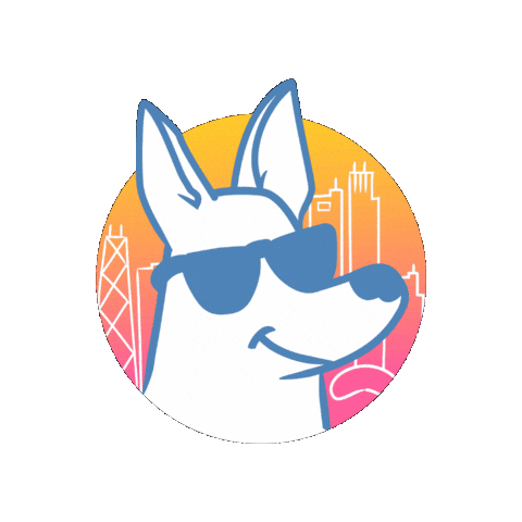 Paws for Walks Chicago Sticker