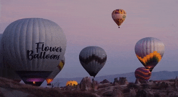 balloons balon cappadocia GIF
