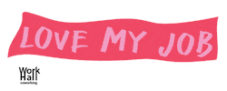 Work Love Sticker by Workhall Coworking
