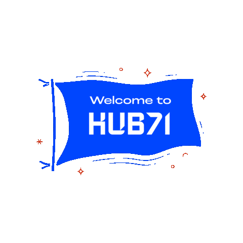 Sticker by Hub71