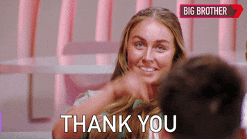Big Brother Thank You GIF by Big Brother Australia