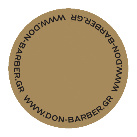 DON Barber & Groom Sticker