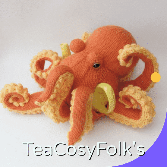 Marine Life Octopus GIF by TeaCosyFolk
