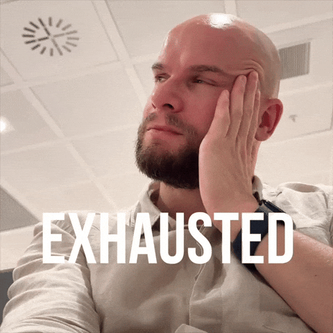 Tired Coffee GIF