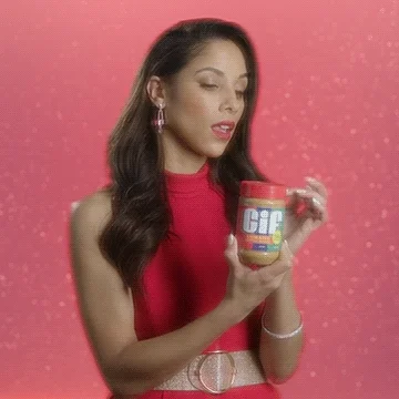 Peanut Butter Nails GIF