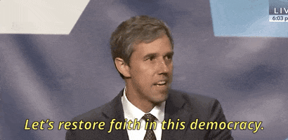2020 Presidential Campaign Beto Orourke GIF by GIPHY News