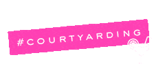 Palm Beach Courtyard Sticker by The Royal Poinciana Plaza