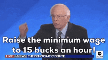 Raise The Minimum Wage To 15 An Hour GIFs - Get the best GIF on GIPHY