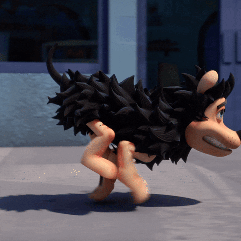 Tired Dennis And Gnasher Unleashed GIF by Beano Studios