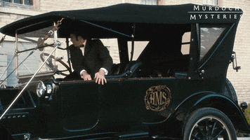Turn Of The Century Car GIF by Murdoch Mysteries