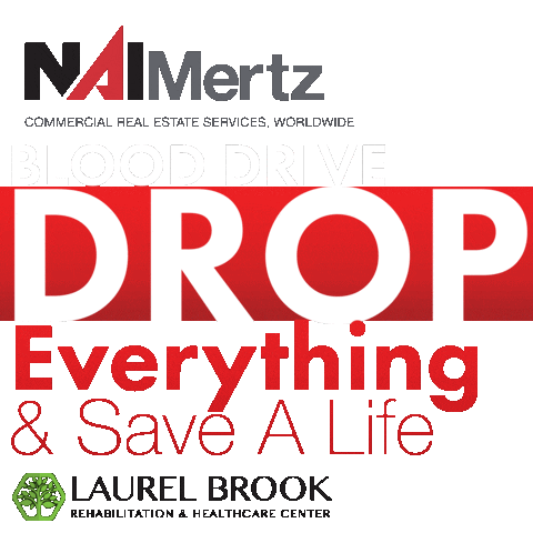 Blood Drive Sticker by NAI Mertz
