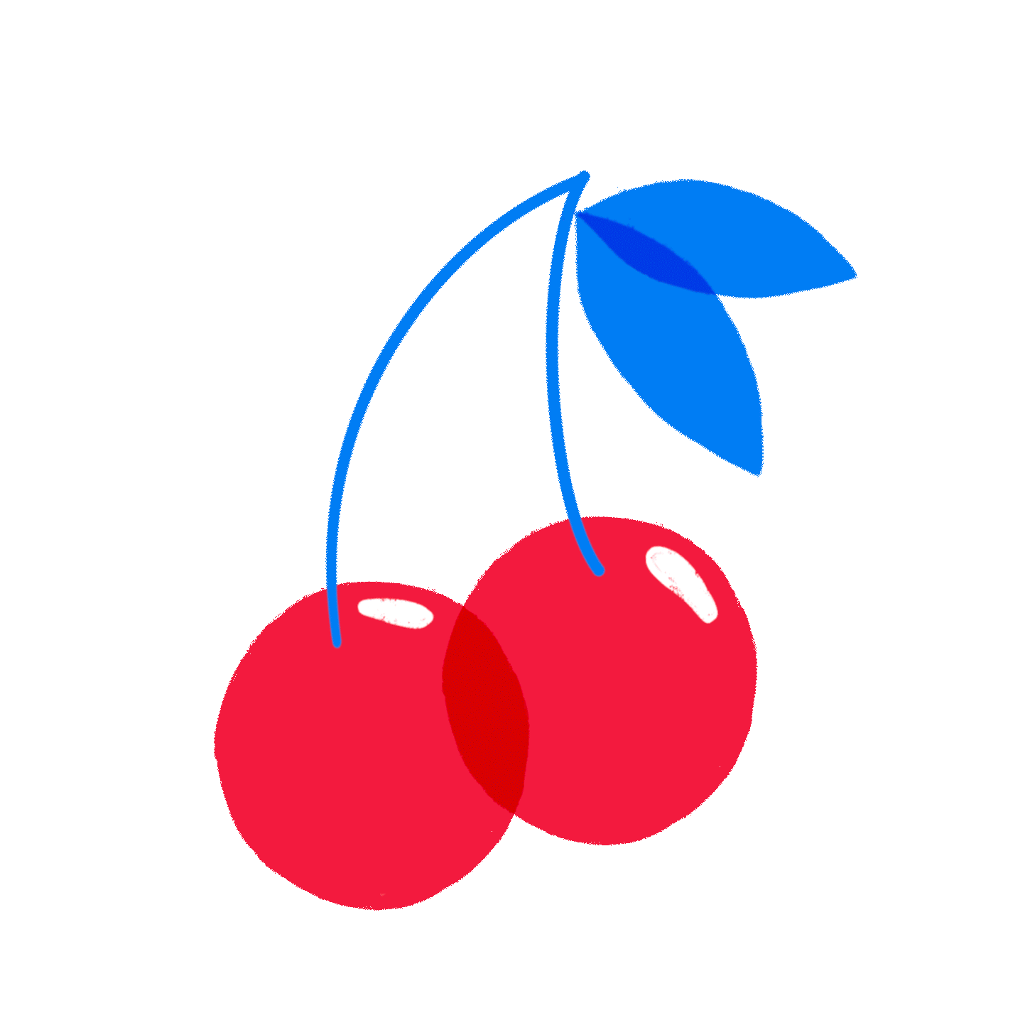 Fruit Cherries Sticker by andrew kuttler for iOS & Android GIPHY