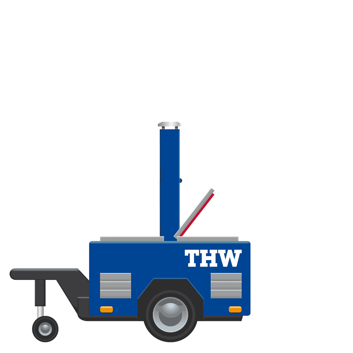 Kuche Juh Sticker by THW OV Oldenburg