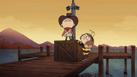 Costume Quest Cowboy GIF by Cartoon Hangover