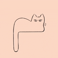 Tired Frame By Frame GIF by Cat Chmaj