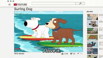 Surf GIF by Family Guy