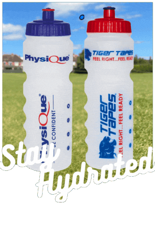 Stay Hydrated Water Bottle Sticker by Physique Management