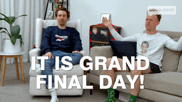 Excited Grand Final GIF by Gogglebox Australia