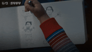 Usa Network Drawing GIF by SYFY