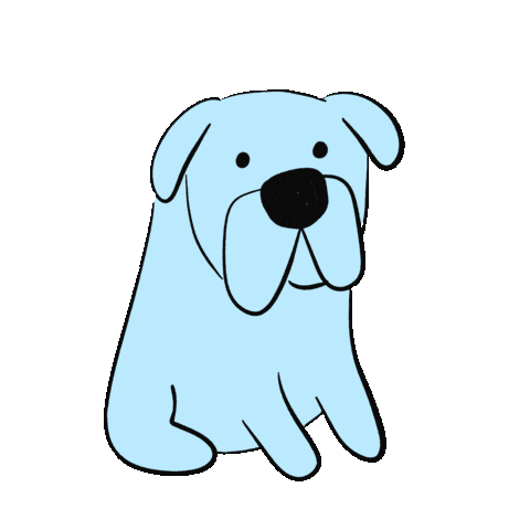 Dog Sticker by Bethykins