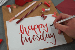 Happy Tuesday Morning GIF by STABILO