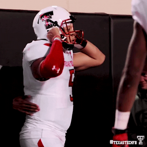 excited college football GIF by Texas Tech Football