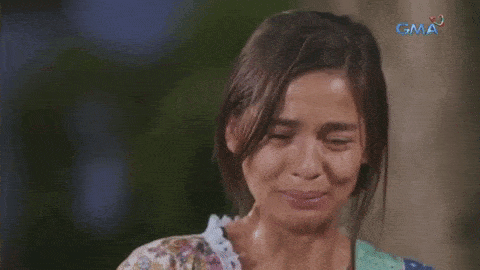 Sad Jasmine Curtis Smith GIF by GMA Network