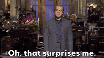 David Harbour Wow GIF by Saturday Night Live