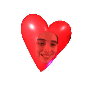 Happy Heart Sticker by Lubela Parrales