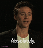 tom hiddleston yes GIF