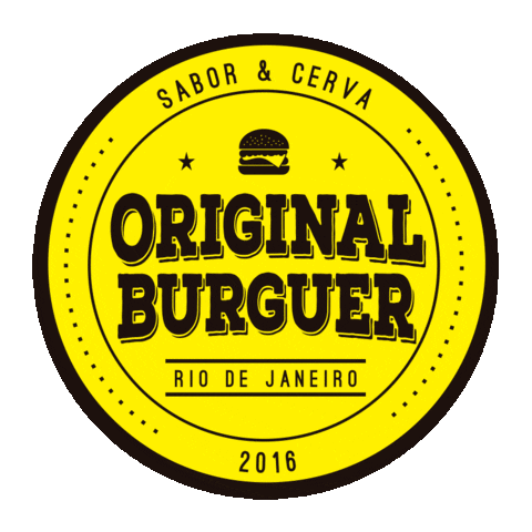 Original Burguer Sticker