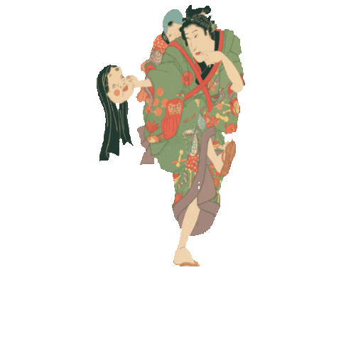 Japonica Graphic Sticker