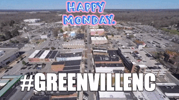 Happy Monday GIF by City of Greenville, NC