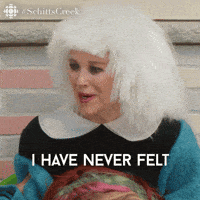 I Feel Great Schitts Creek GIF by CBC