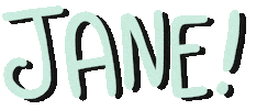 Jane Sticker by TOASTA