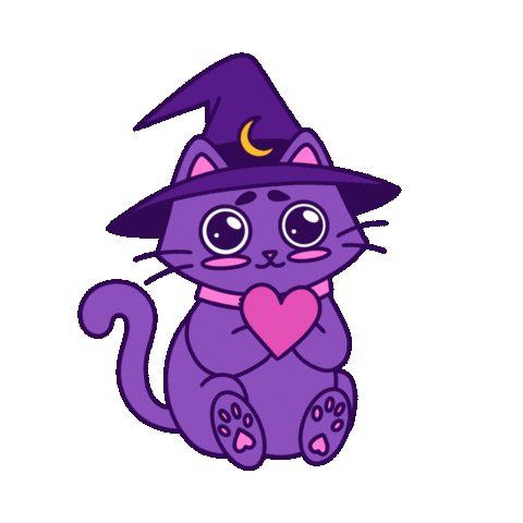 I Love You Kiss Sticker by Spooks The Cat