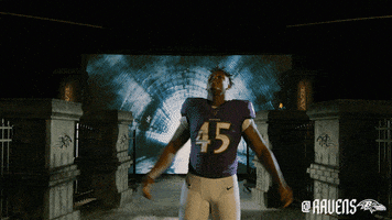 Pump Up Sport GIF by Baltimore Ravens