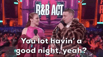 Enjoying Good Night GIF by BRIT Awards