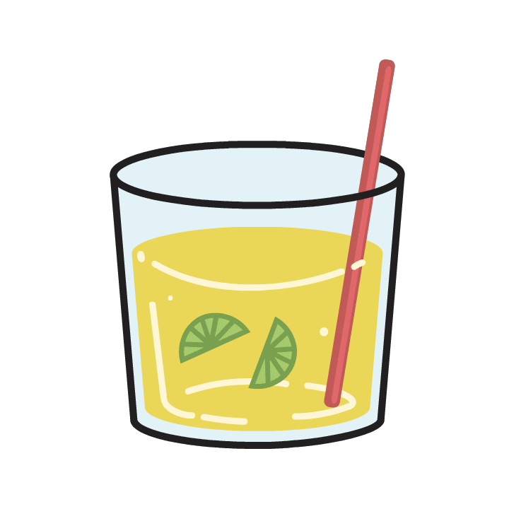 Lemon Juice Summer Sticker by Clamsarts