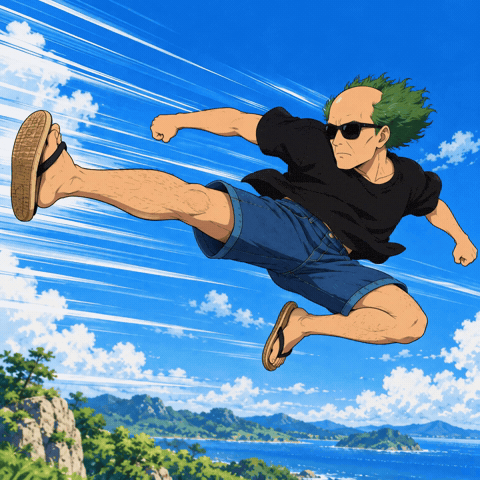 Kick Ribbit GIF